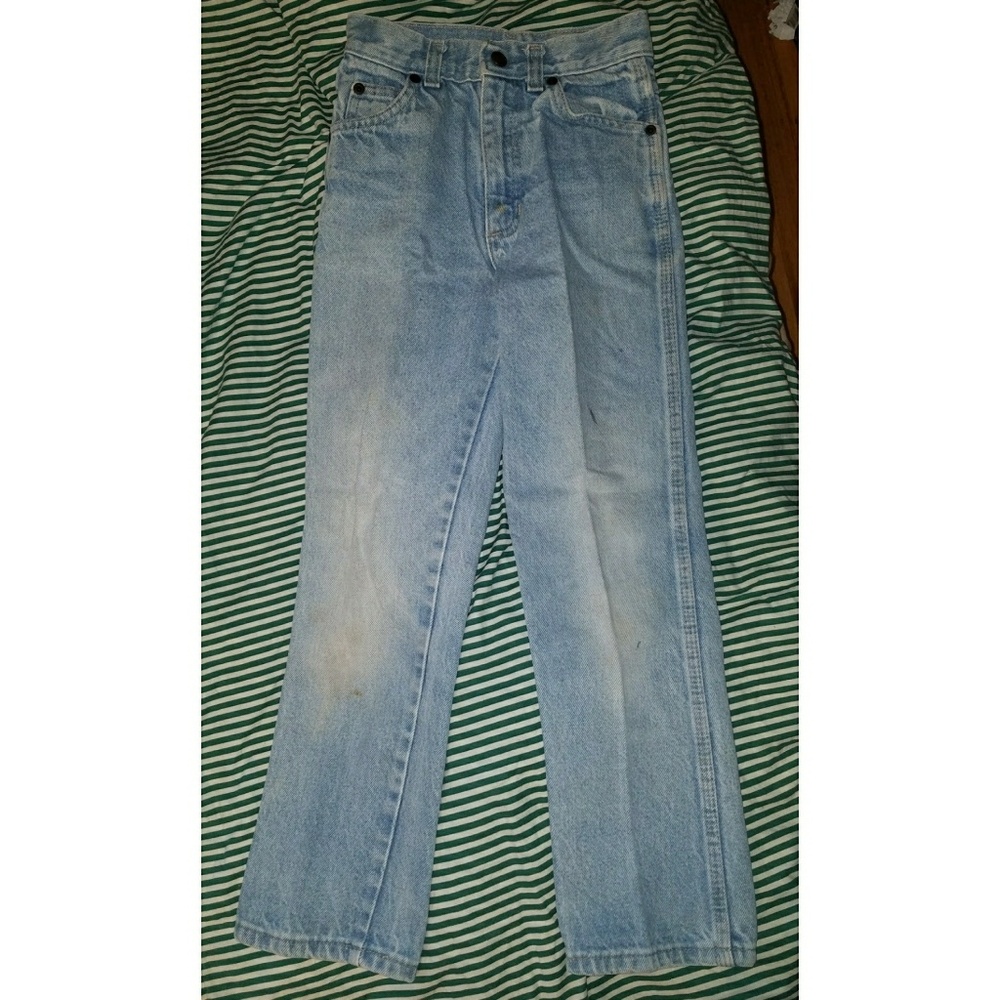 Children's Light Blue Straight Leg Denim Jeans